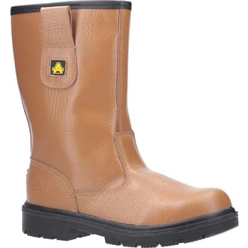 Amblers Mens Safety FS124 Water Resistant Pull On Safety Rigger Boots