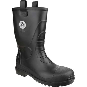 Amblers Safety FS90 Waterproof Pvc Pull On Safety Rigger Boots