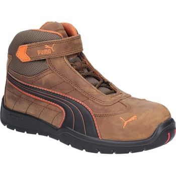 Puma Mens Safety Indy Mid Velcro Safety Boots