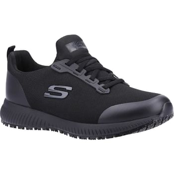 Skechers Squad Womens Wide Fit Slip Resistant Work Shoes