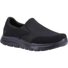 Skechers McAllen Mens Slip Resistant Wide Fit Shoes  Skechers McAllen Mens Slip Resistant Wide Fit Shoes