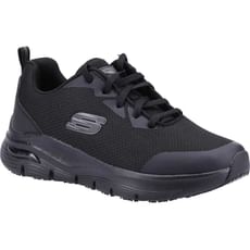Skechers Arch Fit Womens Slip Resistant Work Shoes  Skechers Arch Fit Womens Slip Resistant Work Shoes