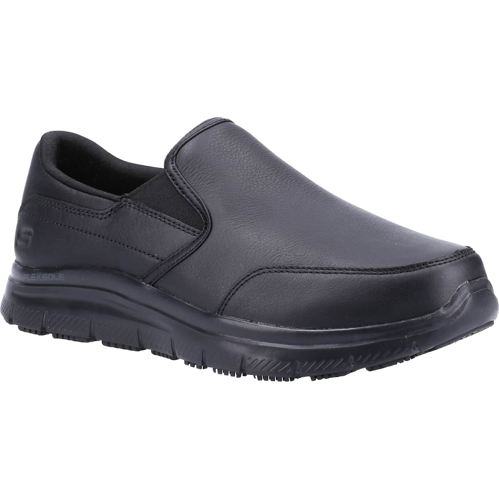 Mens wide cheap slip resistant shoes