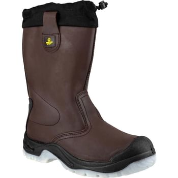 Amblers Mens Safety FS219 Antistatic Pull On Safety Rigger Boots