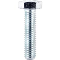Hexagon High Tensile Set Screw Zinc Plated