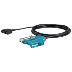 Makita Battery Adapter and 5 Metre Cable for 40v XGT Sanders