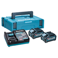 Makita 191K01-6 40v Max XGT Cordless 2 Battery 4ah and Charger Kit