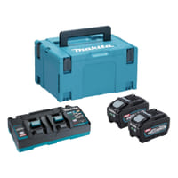 Makita 191U19-7 40v Max XGT Cordless 2 Battery 5ah and 110v Charger Kit 