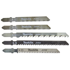 Makita 5 Piece Wood and Metal Cutting Jigsaw Blades Set