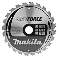 Makita MAKFORCE Wood Cutting Saw Blade Makita MAKFORCE Wood Cutting Saw Blade
