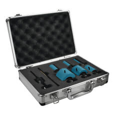 Makita 7 Piece Plumbers Ezychange HSS Bi Metal Hole Saw Set