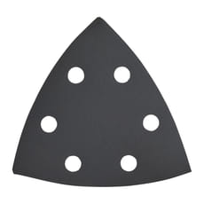 Makita Punched Hook and Loop Black Wood Delta Sanding Sheets