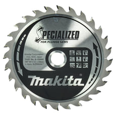 Makita SPECIALIZED Circular Plunge Saw Blade for Wood Cutting