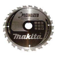 Makita SPECIALIZED Circular Saw Blade for Knot and Nail Cutting Makita SPECIALIZED Circular Saw Blade for Knot and Nail Cutting