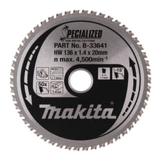 Makita SPECIALIZED Circular Saw Blade for Mild Steel Cutting