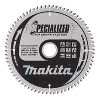 Makita SPECIALIZED Circular Saw Blade for Laminate Cutting