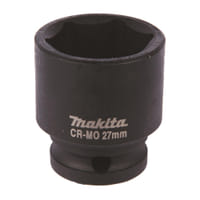 Makita 1/2" Drive CR-MO Hexagon Impact Socket Metric