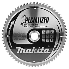 Makita SPECIALIZED Knot and Nail Cutting Saw Blade