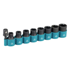 Makita 9 Piece 1/2" Drive Impact Socket Set