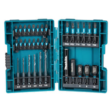 Makita 33 Piece Impact Black Screwdriver Bit Set