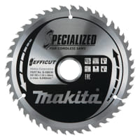 Makita SPECIALIZED Efficut Circular Saw Blade for Wood Cutting Makita SPECIALIZED Efficut Circular Saw Blade for Wood Cutting