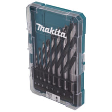 Makita 8 Piece Brad Point Wood Drill Bit Set