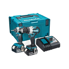 Makita DLX2507TJ 18v LXT Cordless Brushless Combi Drill and Impact Driver Kit