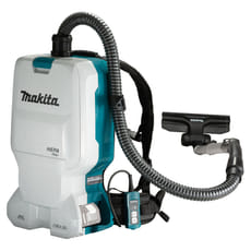 Makita DVC660 Twin 18v LXT Cordless Brushless Backpack Vacuum Cleaner