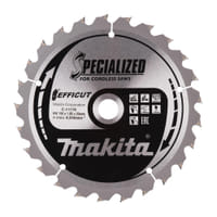 Makita SPECIALIZED Efficut Circular Saw Blade for Wood Cutting Makita SPECIALIZED Efficut Circular Saw Blade for Wood Cutting