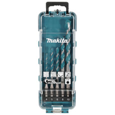 Makita 5 Piece Hex Shank Multi Material TCT Drill Bit Set 