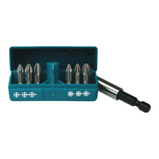 Makita 7 Piece Anti Slip Phillips and Pozi Screwdriver Bit Set