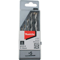 Makita 5 Piece Elite Masonry Drill Bit Set