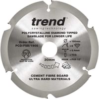 Trend Cement Fibreboard PCD Cutting Saw Blade