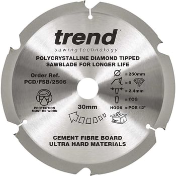 Trend Cement Fibreboard PCD Cutting Saw Blade