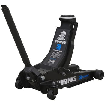 Sealey Viking Low Entry Trolley Jack with Rocket Lift