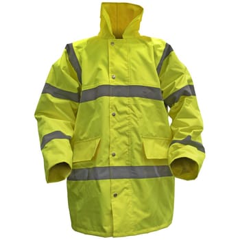 Sealey Quilted Lining Hi Vis Motorway Jacket