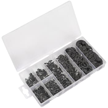 Sealey 800 Piece E Clip Retainer Assortment