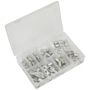 Sealey 52 Piece Copper Lug Terminal Assortment