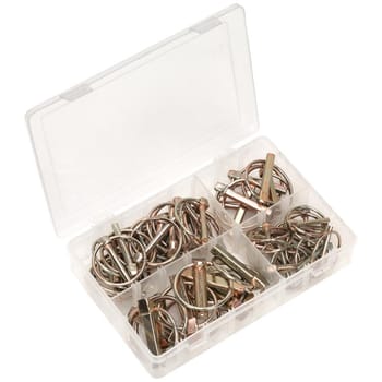 Sealey 50 Piece Metric Linch Pin Assortment