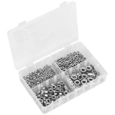 Sealey 370 Piece Steel Nut Assortment Metric