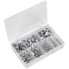 Sealey 255 Piece Steel Nut Assortment Metric