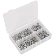 Sealey 1000 Piece Serrated Lock Washer Assortment Metric
