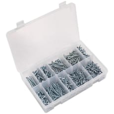 Sealey 600 Piece Countersunk Self Tapping Screw Assortment