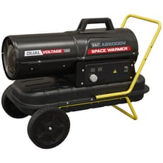 Sealey AB500DV Dual Voltage 240v/110 Kerosene or Diesel Space Heater