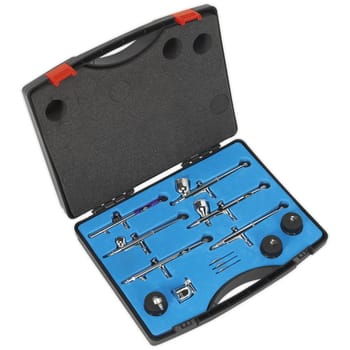 Sealey 10 Piece Mini Air Brush Kit