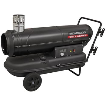 Sealey ABI1000 Indirect Kerosene / Diesel Space Heater on Wheels