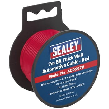 Sealey Automotive Cable 5amp