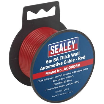 Sealey Automotive Cable 8amp
