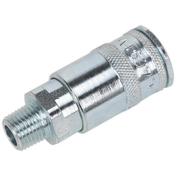 Sealey Air Line Coupling BSPT Male Thread