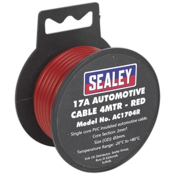 Sealey Automotive Cable 17amp